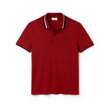 Polo  Manga Longa Lacoste Vermelho - Marca Lacoste