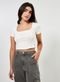 Blusa Cropped Corselet - Marca Youcom