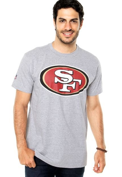 Camiseta New Era 49Ers NFL Cinza - Marca New Era