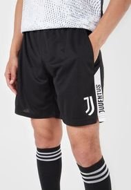 Pantaloneta Negro-Blanco Juventus FC