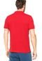 Camisa Polo Refined Lisa Detalhe Recorte Vermelha - Marca Refined