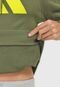Blusa de Moletom Fechada adidas Performance Sportswear Badge Of Sport Verde - Marca adidas Performance
