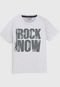 Camiseta Milon Infantil Rock Now Cinza - Marca Milon