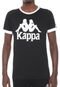 Camiseta Kappa Authentic Due Due Preta - Marca Kappa