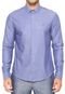 Camisa Calvin Klein Padronagem Azul - Marca Calvin Klein