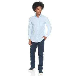 CAMISA MASCULINA MANGA LONGA SLIM FIT