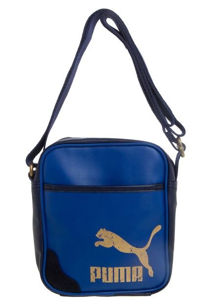 Bolsa Puma Originals Portable Pu Azul - Marca Puma