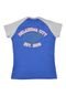 Camiseta Outer Stuff Menino Estampa Frontal Azul/Cinza - Marca Outer Stuff
