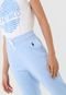 Calça de Moletom Lauren Ralph Lauren Jogger Logo Azul - Marca Lauren Ralph Lauren