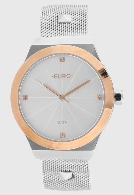 Relógio Euro EU2035YRI/K5K Prata/Rosa - Marca Euro