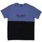 Camiseta Alkary com Recorte Azul e Preta - Marca Alkary