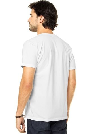 Camiseta DAFITI EDGE Estampada Branca