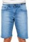 Bermuda Jeans Aramis Reta Estonada Azul - Marca Aramis