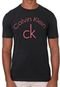 Camiseta Calvin Klein Lettering Preta - Marca Calvin Klein