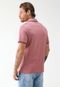 Camisa Polo Ellus Reta Piquet Rosa - Marca Ellus