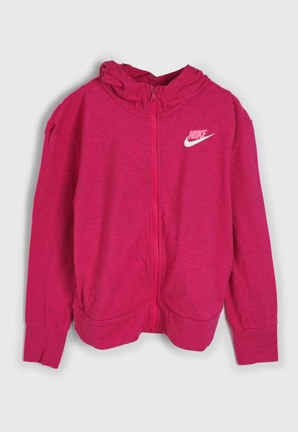 Jaqueta Nike Infantil Fz Jersey Rosa - Marca Nike