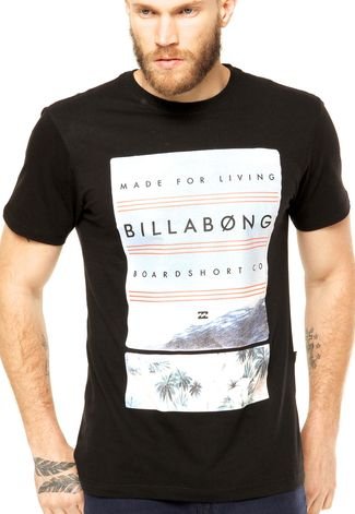 Camiseta Billabong Garden Preta