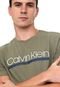 Camiseta Calvin Klein Logo Verde - Marca Calvin Klein