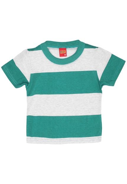 Camiseta Kyly Manga Curta Menino Verde - Marca Kyly