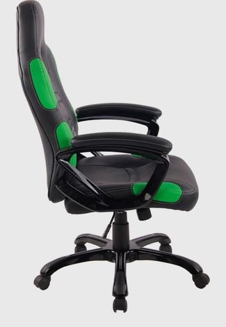 Cadeira Office Flash Preto e Verde Rivatti