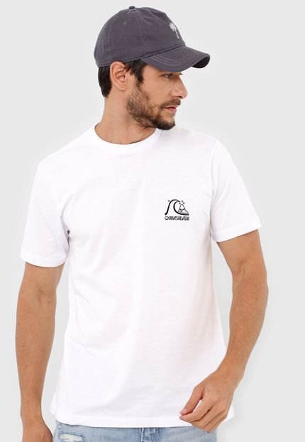 Camiseta Quiksilver Surf Branca - Marca Quiksilver