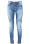 Calça Jeans Sommer Skinny Detalhe Azul - Marca Sommer