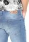 Calça Jeans Colcci Reta Pespontos Azul - Marca Colcci