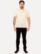 Camiseta Calvin Klein Masculina Institutional Logo Off-White - Marca Calvin Klein