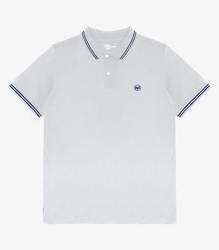 Camisa Polo Casual MMT Branco - Marca MMT
