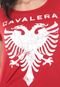 Camiseta Cavalera Águia Craquelada Vermelha - Marca Cavalera