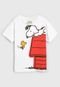 Camiseta Tricae por Snoopy Infantil Tal Mãe Tal Filha Woodstock Off-White - Marca Tricae por Snoopy