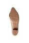 Scarpin Ramarim Bicolor Fivela Nude - Marca Ramarim