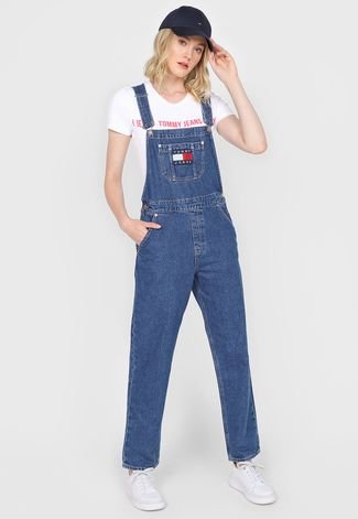 jeans with suspenders for ladies