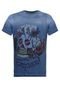 Camiseta Ed Hardy Catcher Azul - Marca Ed Hardy