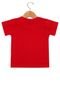 Camiseta Elian Manga Curta Menino Vermelho - Marca Elian