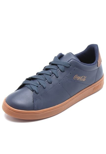 Tênis Coca Cola Shoes Recortes Azul - Marca Coca Cola Shoes