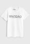 Camiseta Romitex Infantil Lettering Branca - Marca Romitex