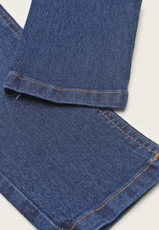Calça Infantil Jeans Reserva Mini Estonada Azul
