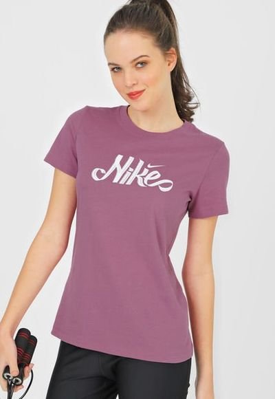 Camiseta lila nike outlet
