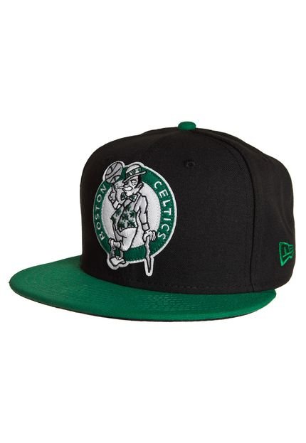Boné New Era Boston Celtics Preto - Marca New Era