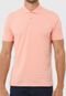 Camisa Polo Forum Reta Logo Coral - Marca Forum