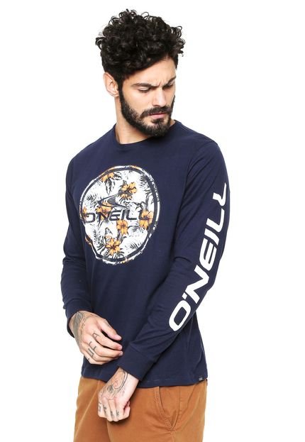 Camiseta O'Neill Estampada Azul-marinho - Marca O'Neill