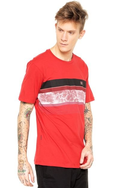 Camiseta Billabong Spinna Vermelha - Marca Billabong