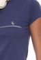 Camiseta Lupo Sport Af Básica Azul-marinho - Marca Lupo Sport
