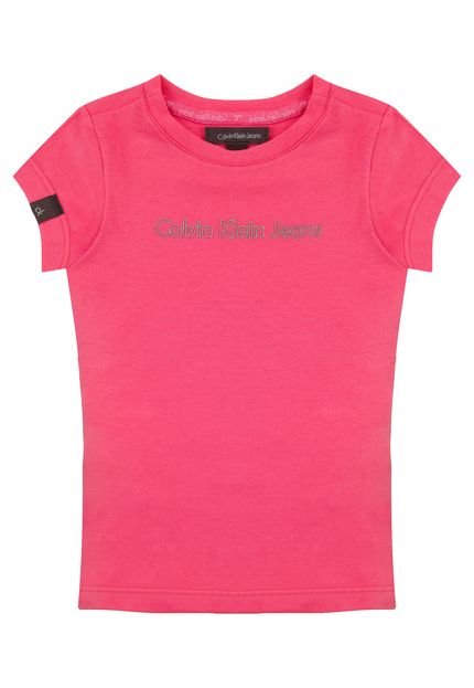 Camiseta Calvin Klein Kids Rosa - Marca Calvin Klein Kids