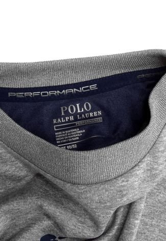 Camiseta Polo Ralph Lauren Performance Cinza