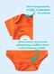 Body Menina 3 Kits com 9 Peças de VERÃO enxoval recém nascido Multicolorido - Marca CANOAH CONFECÇÃO