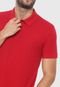 Camisa Polo Hering Reta Lisa Vermelha - Marca Hering