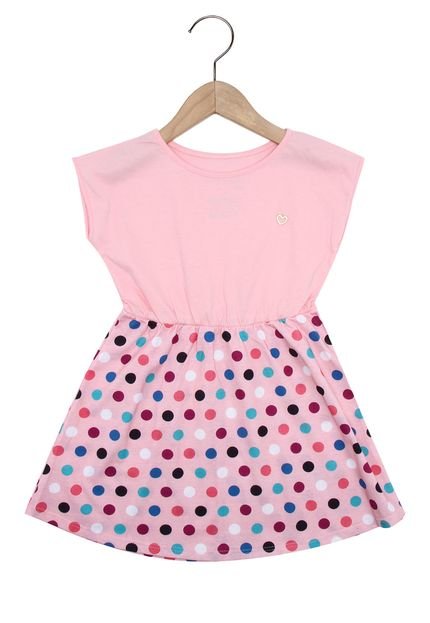 Vestido Mineral Kids Menina Rosa - Marca Mineral Kids