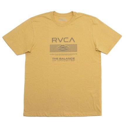 Camiseta RVCA Altimeter SM23 Masculina Mostarda - Marca RVCA